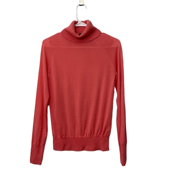 J. Crew Sweaters - J. Crew Merino Wool Turtleneck Sweater | Coral | Size S